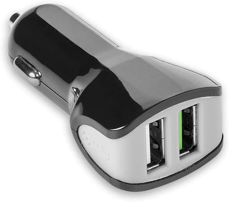 Celly Araç Şarjı Turbo 2USB-3.4A-SPC-097 - Siyah - Teşhir