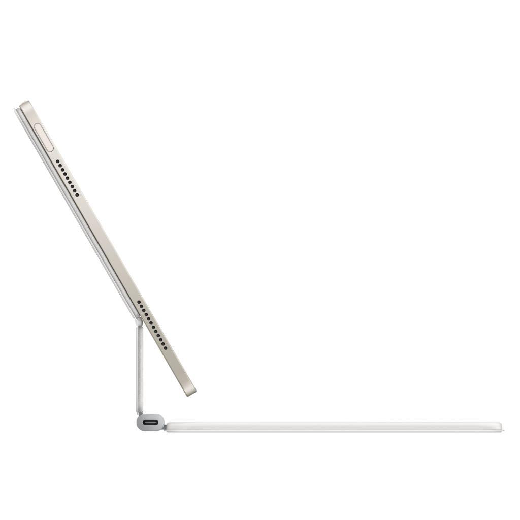 11 inç iPad Pro (M4) için Magic Keyboard-Almanca-Beyaz-OUTLET