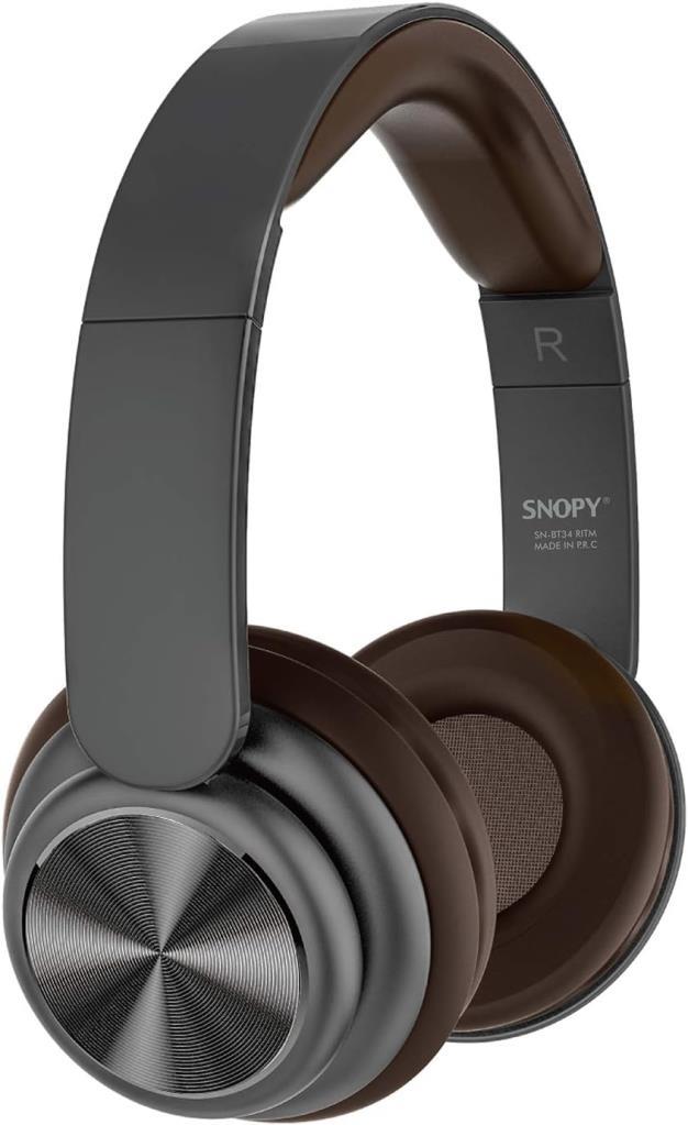 Snopy SN-BT40 Ritm Siyah Kulak Üstü Bluetooth Kulaklık - Outlet