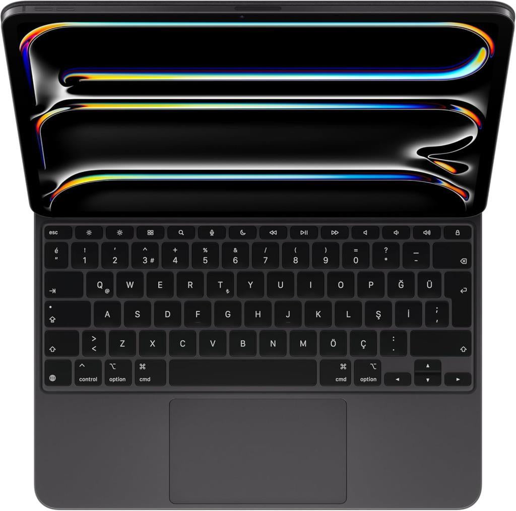 Apple iPad Pro M4 Magic Keyboard Siyah MWR53TQ/A 13" Tablet Klavyesi Teşhir