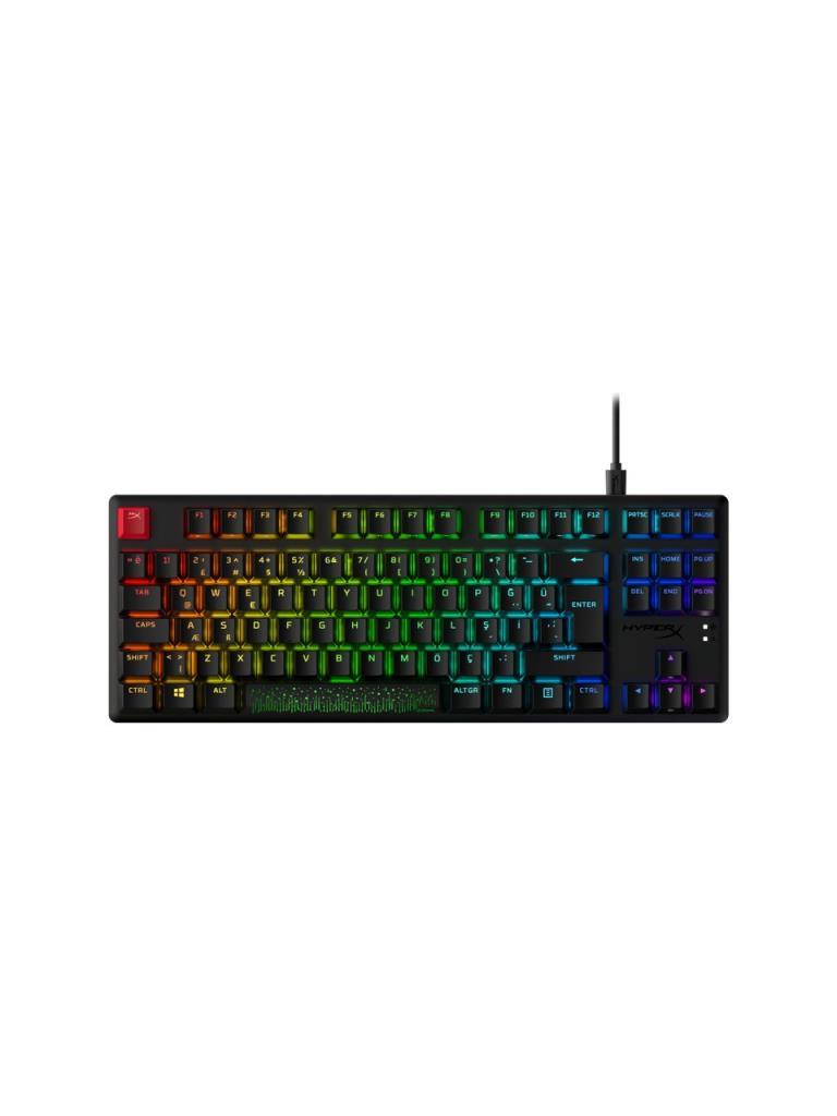 HyperX Alloy Origins Core 4P5P3AA RGB TKL Red Switch Kablolu Oyuncu Klavyesi - Teşhir