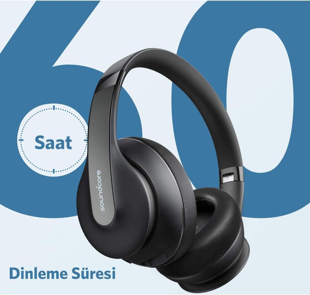 Anker SoundCore Life Q10 Siyah Kulak Üstü Bluetooth Kulaklık - TEŞHİR