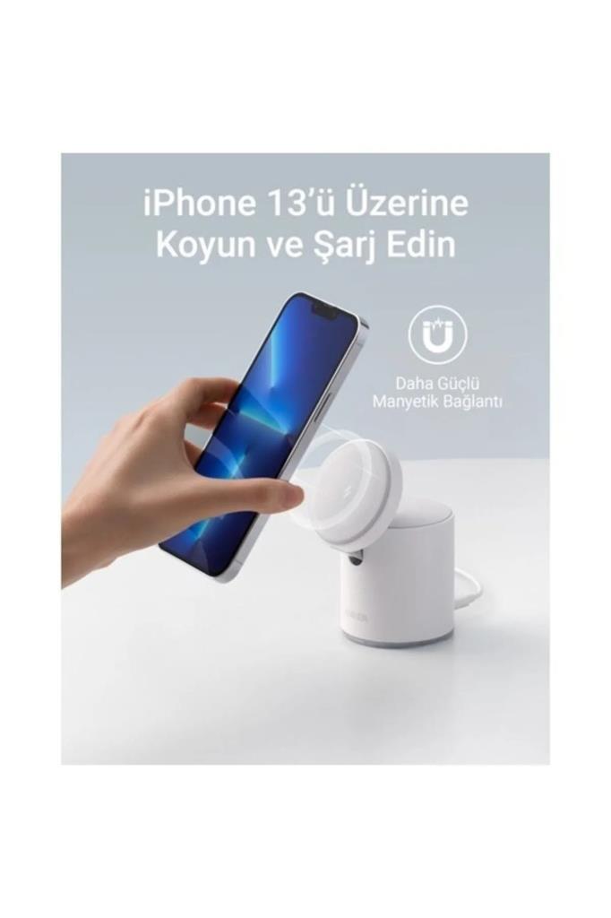 Anker 623 MagGo Kablosuz Şarj Aleti-OUTLET