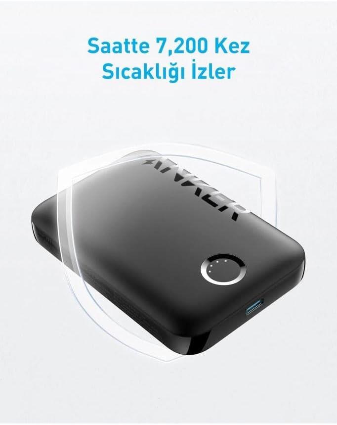 Anker 321 MagGo Siyah 5000 mAh MagSafe Powerbank - Teşhir