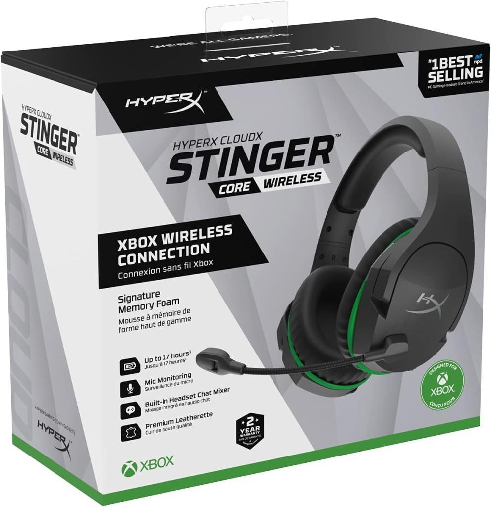 HyperX Cloudx Stinger Core HHSS1C-DG-GY/G Kablosuz Oyuncu Kulaklığı Teşhir