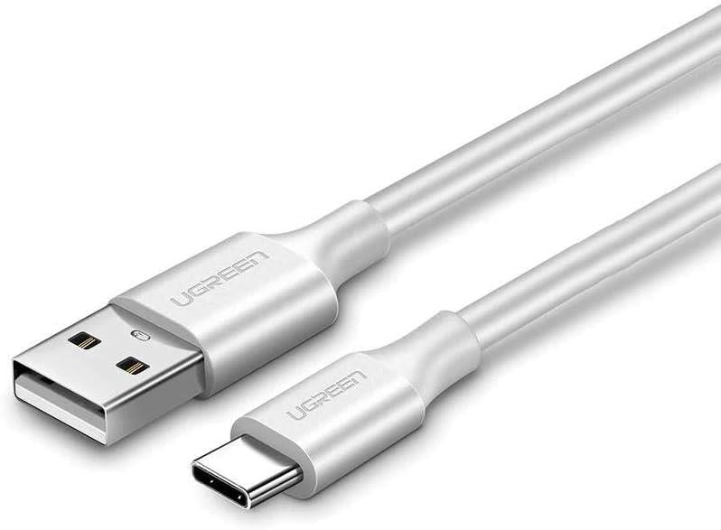 Ugreen Usb Type-c Şarj Ve Data Kablosu Beyaz 1.5 Metre
