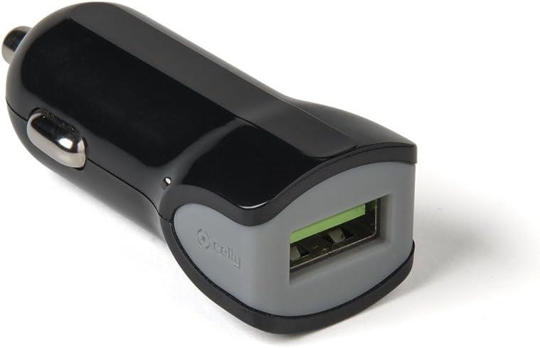Celly Turbo 1 USB 2.4A Araba Şarjı Siyah - Teşhir