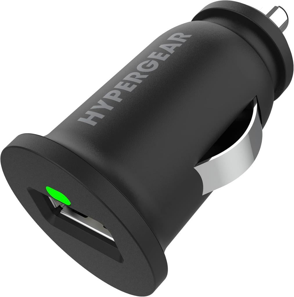 Hypergear 10W USB-A 2.1A Tekli Araç Şarjı, 2.1A, Siyah Teşhir