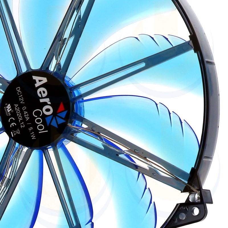 AeroCool AE-CFSL200R 20cm Kasa Fanı Mavi Led - TEŞHİR
