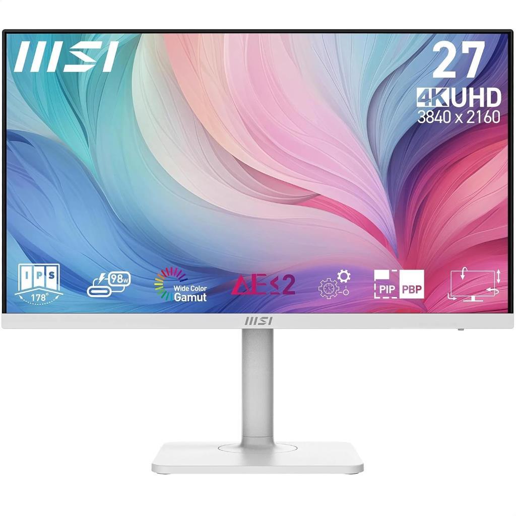 MSI Modern MD272UPHW 27" 4 ms 4K Pivot IPS 60 Hz Monitör - Teşhir