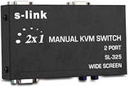 S-link SL-325 2 Port Kvm Switch