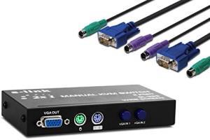 S-link SL-325 2 Port Kvm Switch