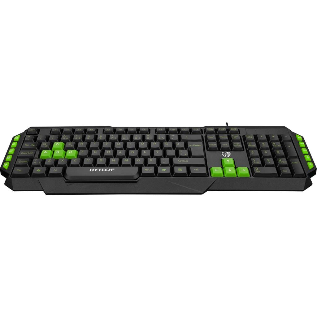 Hytech HYK-46 Yeşil Kablolu Oyuncu Klavyesi Outlet