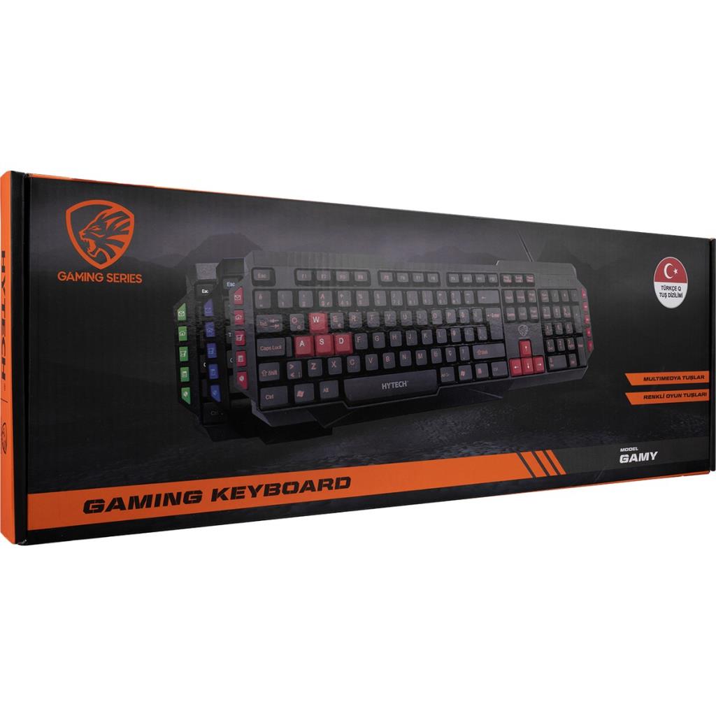 Hytech HYK-46 Yeşil Kablolu Oyuncu Klavyesi Outlet