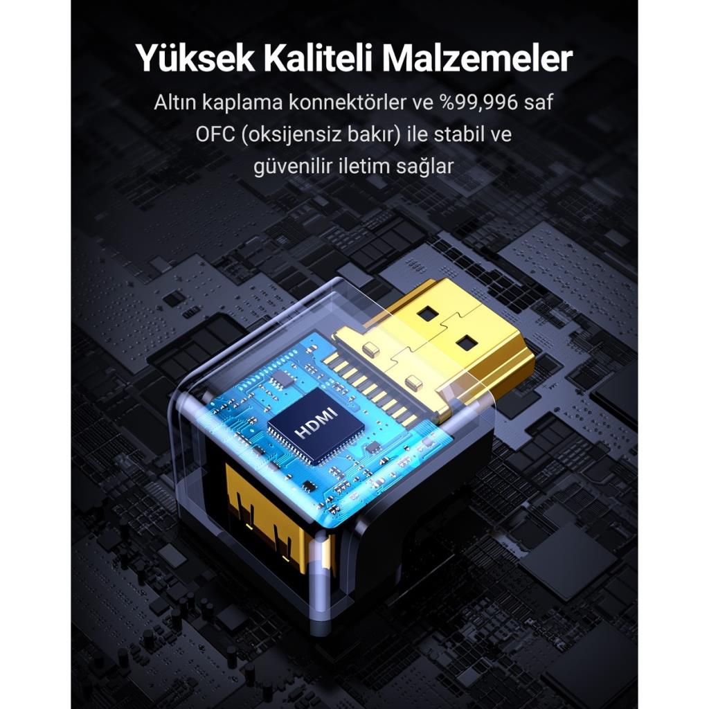 UGREEN 270 Derece HDMI to HDMI Dönüştürücü, 20110 Outlet