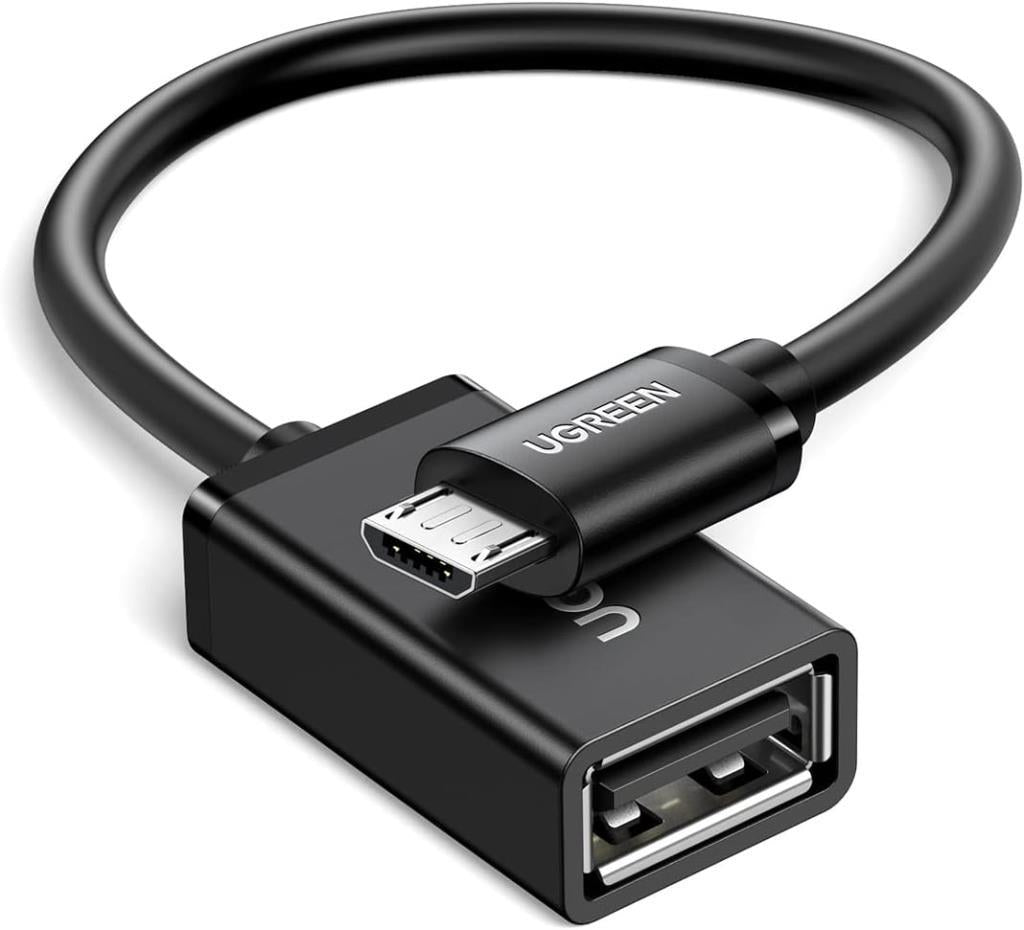 Ugreen Micro USB OTG Çevirici Adaptör Siyah