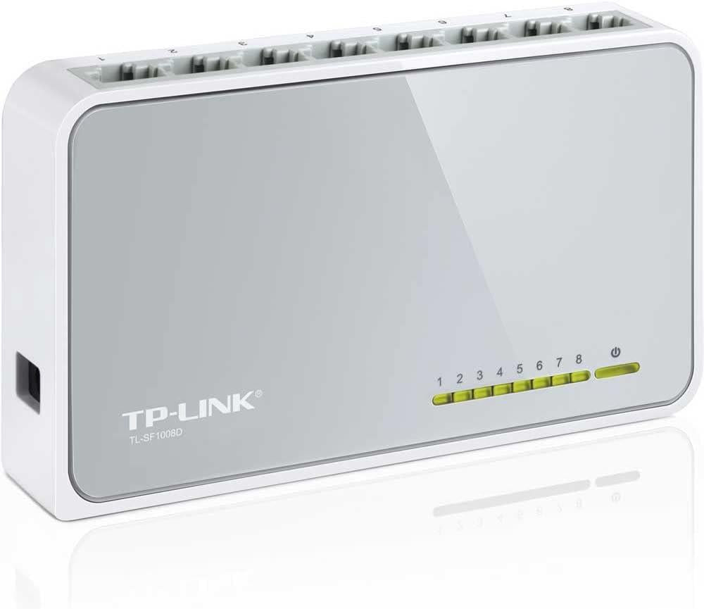 2Direct LogiLink Fast Ethernet masaüstü switch 8-Port Switch Fast 8 x RJ45 10/100