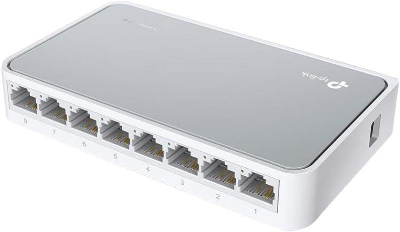 2Direct LogiLink Fast Ethernet masaüstü switch 8-Port Switch Fast 8 x RJ45 10/100