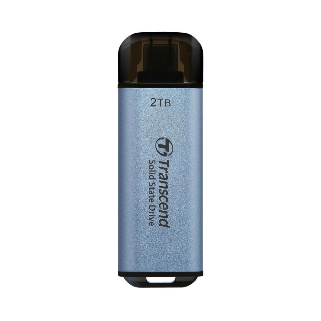 2TB Transcend ESD300 Portable SSD USB Type-C Sky Blue-OUTLET