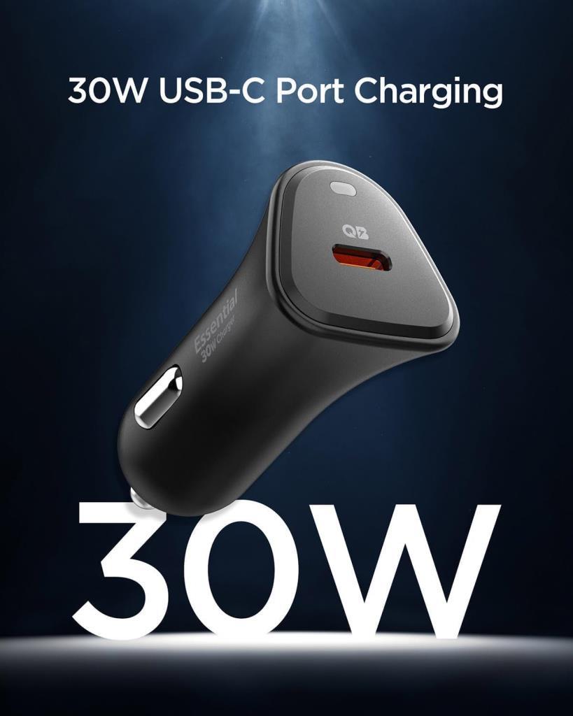 Spigen ACP08699 30 W Hızlı Araç Şarj Aleti