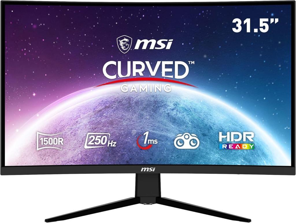 MSI G32C4X 31.5" 1 ms Full HD Curved 250 Hz Oyuncu Monitörü Outlet