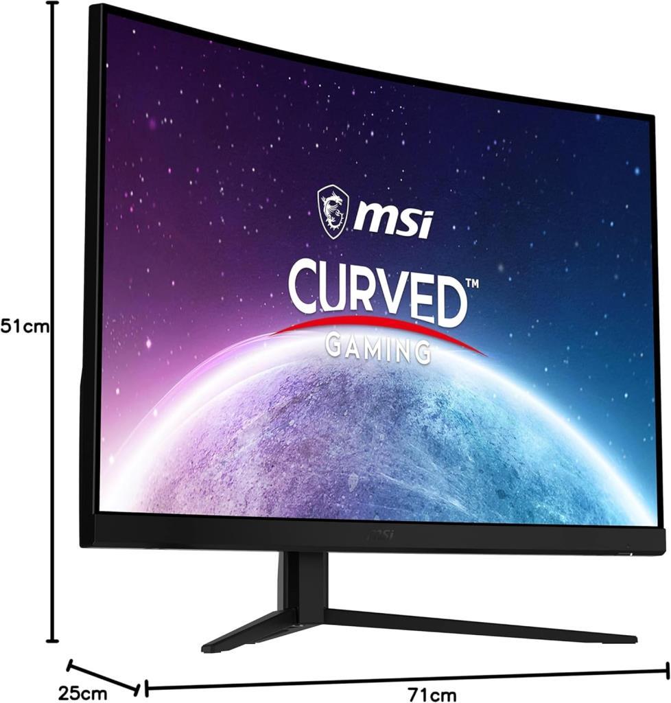 MSI G32C4X 31.5" 1 ms Full HD Curved 250 Hz Oyuncu Monitörü Outlet