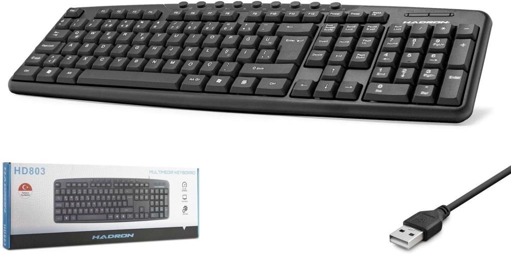 HADRON HD803/20 MULTIMEDYA KLAVYE Teşhir