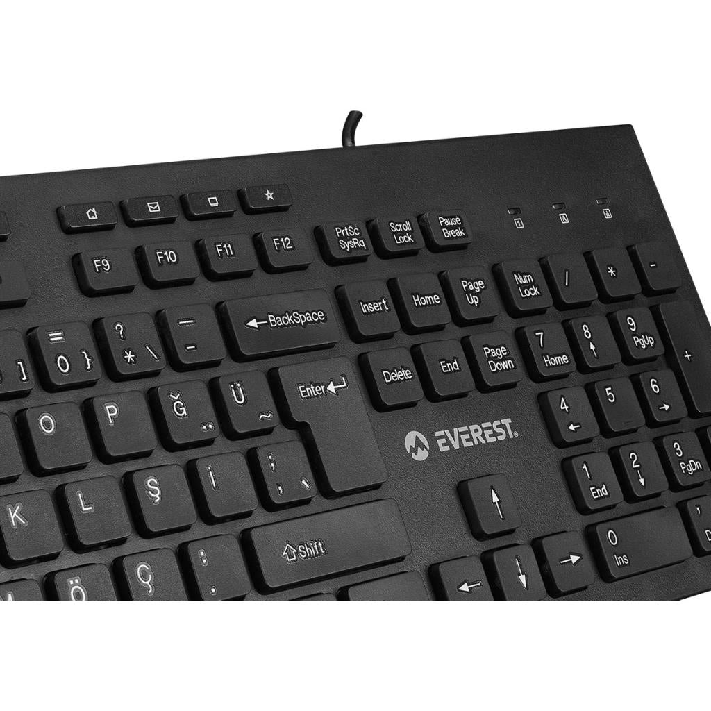 Everest DLK-180 Q Kablolu Klavye Outlet