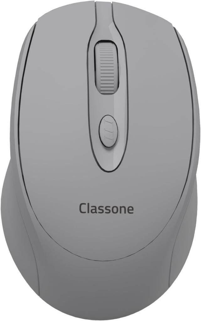 Classone CBT14 Bluetooth + 2.4 Ghz Şarj Edilebilir Kablosuz Mouse - Gri Teşhir