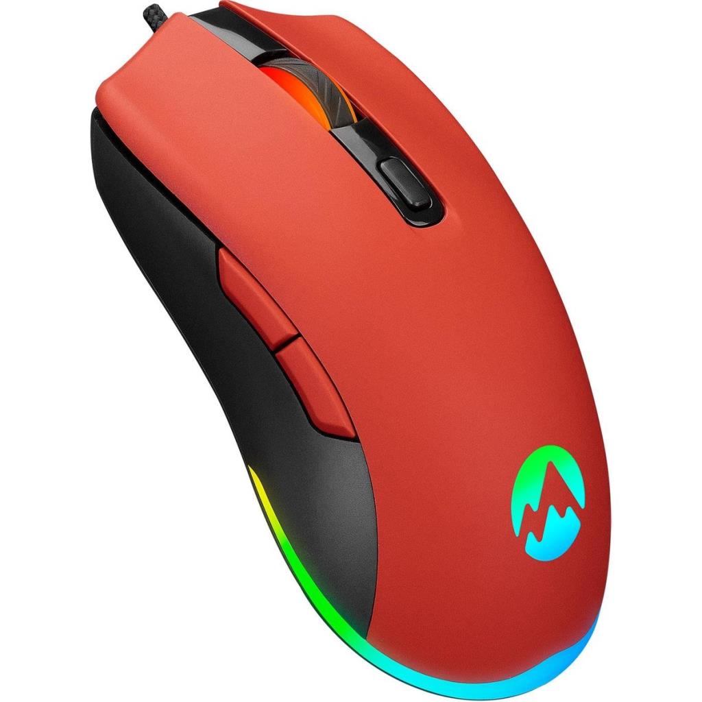Everest SGM-L1 Lumos Kırmızı RGB Optik Kablolu Oyuncu Mouse Teşhir