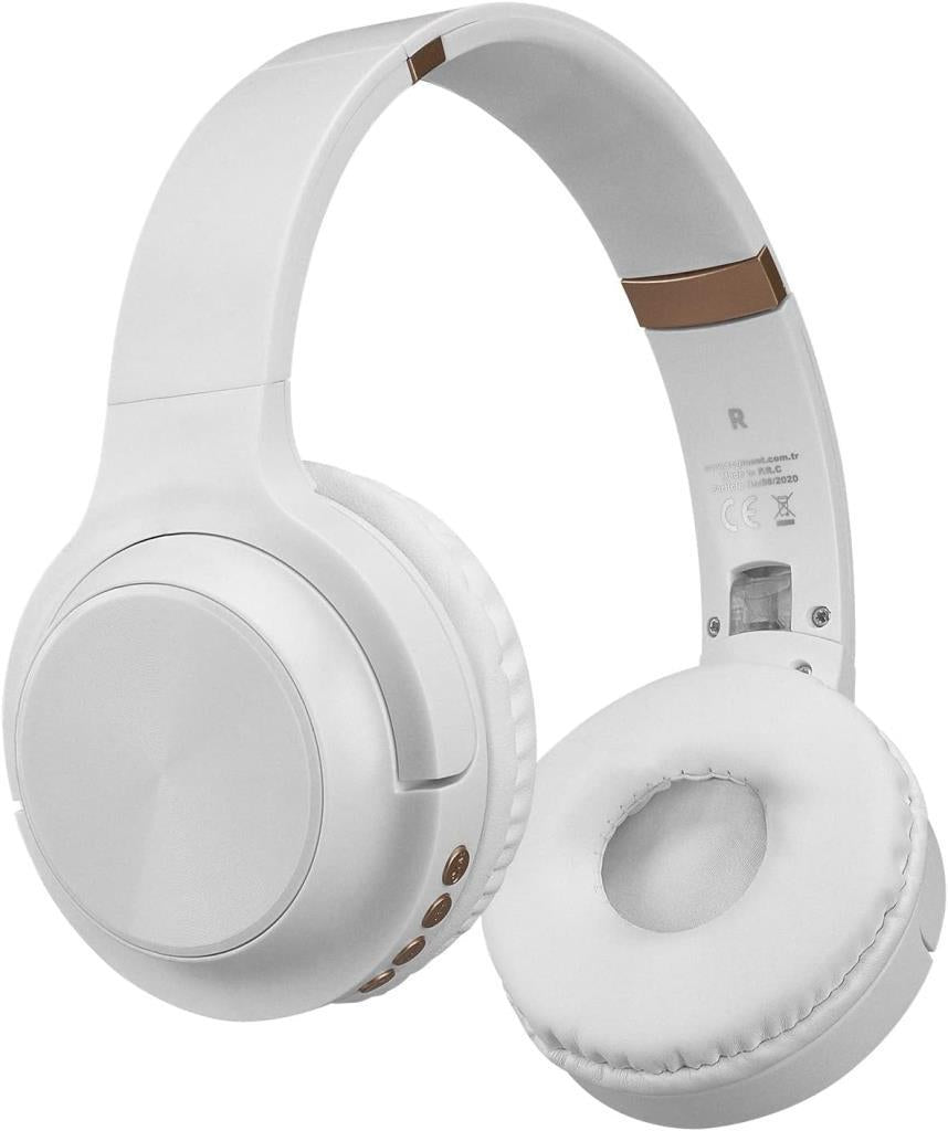 Hytech Arty HY-XBK20 Beyaz Kulak Üstü Bluetooth Kulaklık - TEŞHİR