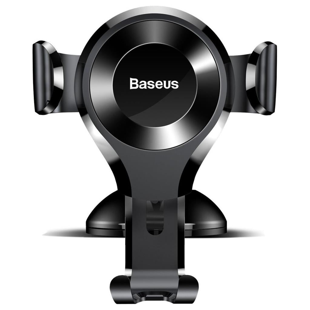 Baseus Gravity Osculum Araç İçi Telefon Tutucu 4-6.5 inç Alüminyum ABS 360° Döner Başlıklı Güçlü Kavrama Teşhir