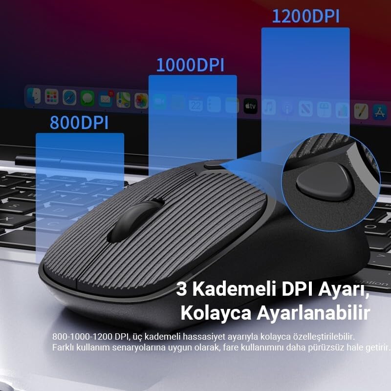 DM K17 Optik Kablosuz Mouse - TEŞHİR