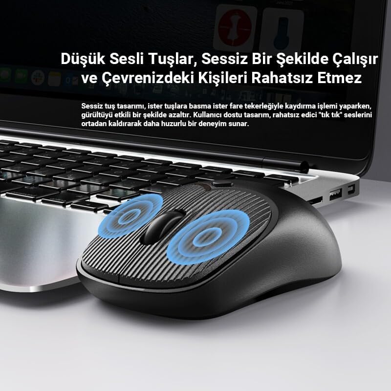 DM K17 Optik Kablosuz Mouse - TEŞHİR