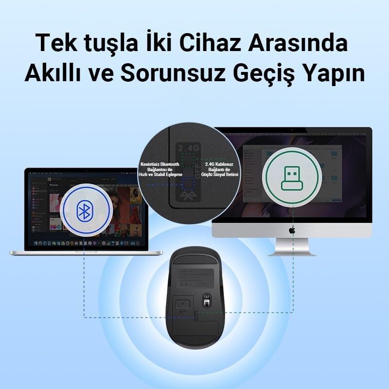 DM K17 Optik Kablosuz Mouse - TEŞHİR