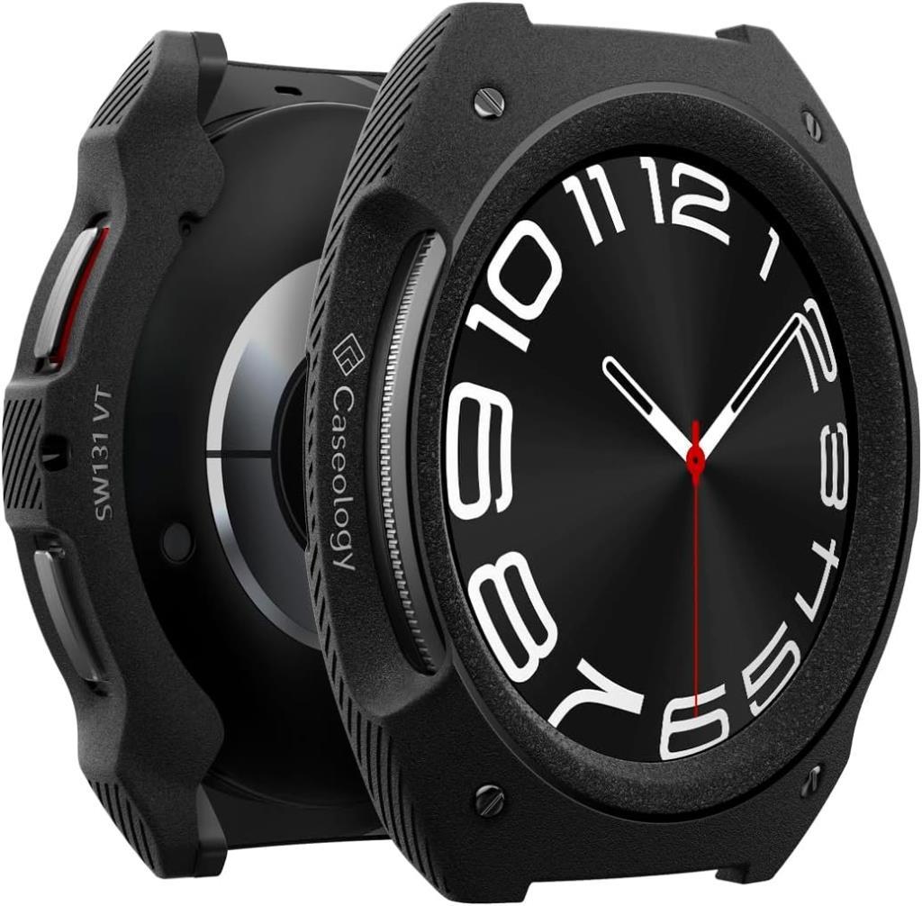 Caseology Spigen Galaxy Watch 6 Classic (43mm) Kılıf Vault Matte Black - ACS06495 Outlet