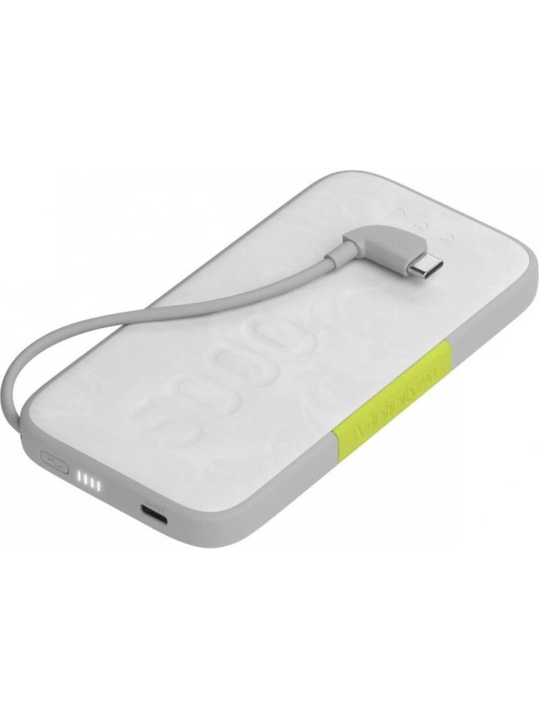 InfinityLab InstantGo Beyaz 5000 mAh Hızlı Şarj Kablosuz Powerbank Outlet