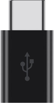 Belkin Mikro-USB dişi - USB-C erkek Adaptör (USB-IF sertifikalı) – Siyah - Teşhir