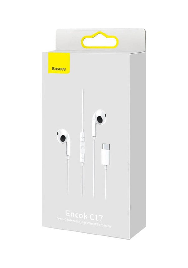 Baseus Encok C17 Type-C Kablolu Kulak İçi Kulaklık