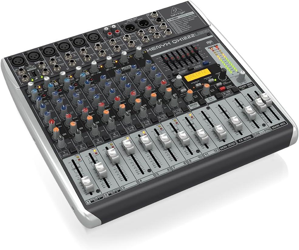 Behringer Xenyx QX1222USB 12 Kanal Mikser - Outlet