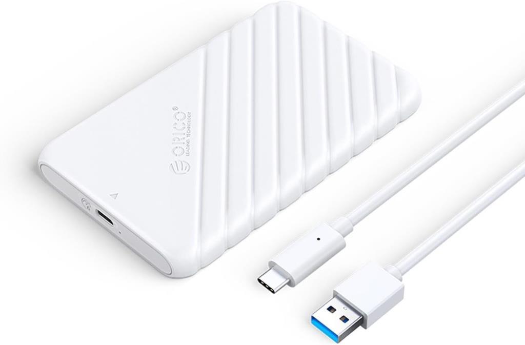 Orıco Type-C 6gbps Usb3.1 Gen1 2.5” Inch Sata SSD Hard Disk Kutusu Beyaz - Outlet