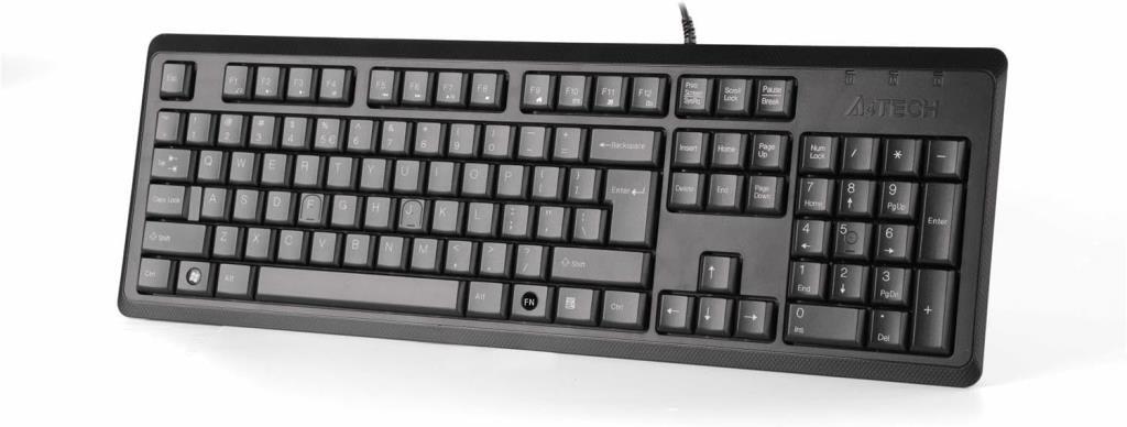 A4 TECH KR-92 Q USB Türkçe FN-MULTİMEDYA Siyah Klavye Teşhir