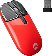 Everest SM-619 Kırmızı Şarjlı Sessiz Optik Kablosuz Mouse Teşhir