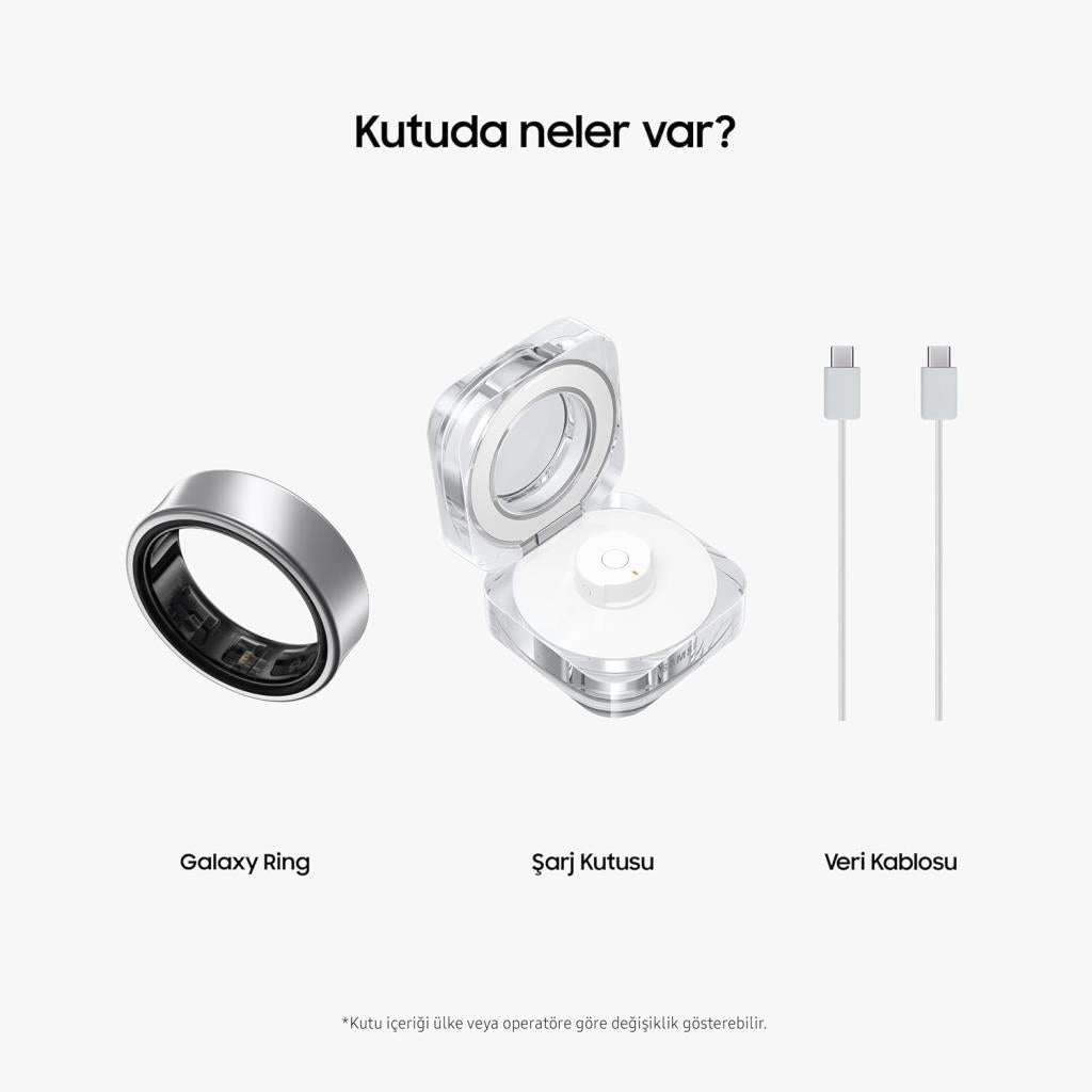 Samsung Galaxy Ring Gümüş Akıllı Yüzük - Outlet
