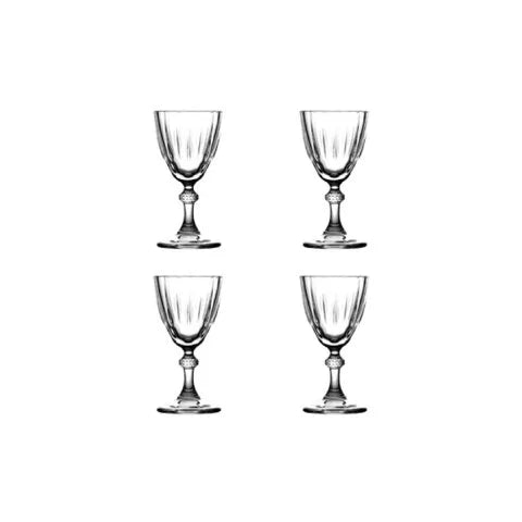 Paşabahçe 440113 Diamond Kahve Yanı Bardağı 4'lü - OUTLET