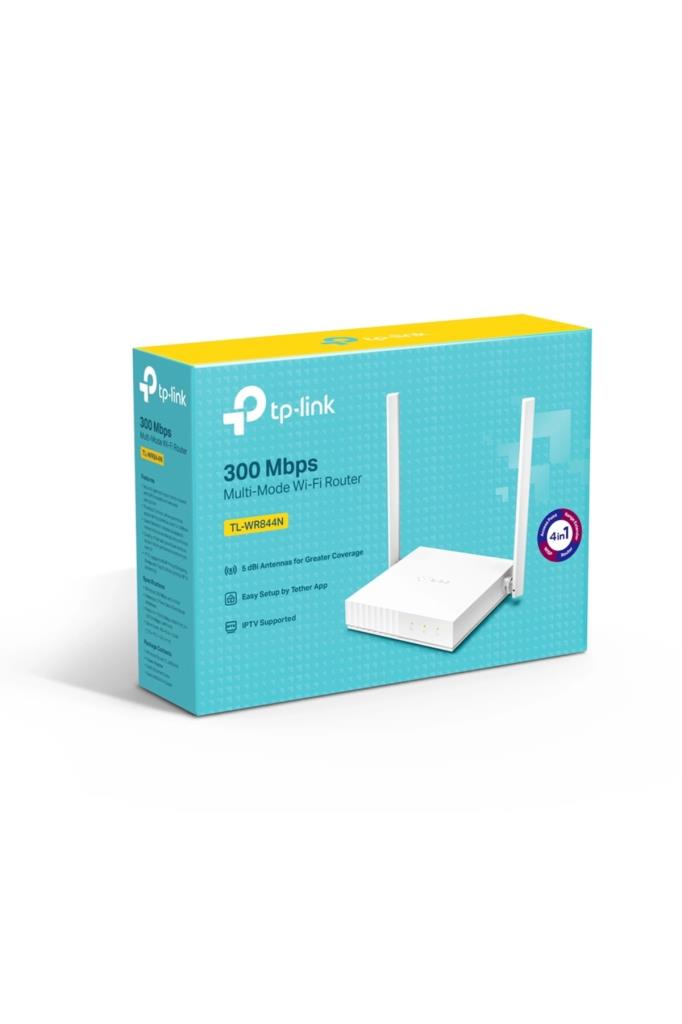 TP-Link TL-WR844N 4 Port 300 Mbps Router Outlet