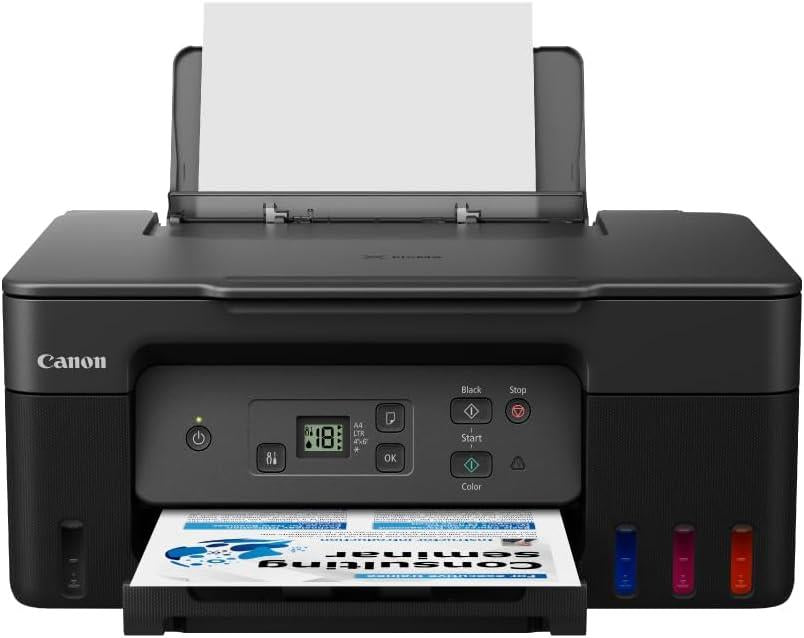 Canon Pixma G2470 Tarayıcı + Fotokopi Renkli Çok Fonksiyonlu Mürekkep Püskürtmeli Yazıcı - TEŞHİR