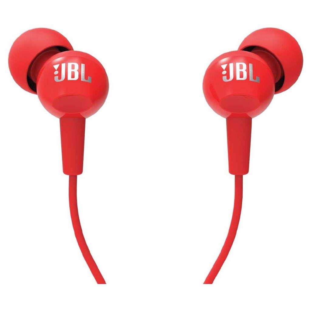 JBL C100SI Kırmızı Kablolu Kulak İçi Kulaklık