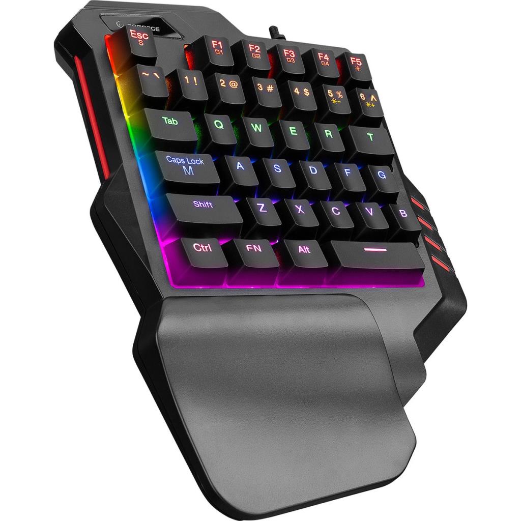 Rampage Miracle K1 Blue Switch Kablolu Mekanik Oyuncu Klavyesi Teşhir