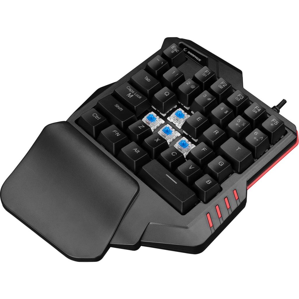Rampage Miracle K1 Blue Switch Kablolu Mekanik Oyuncu Klavyesi Teşhir